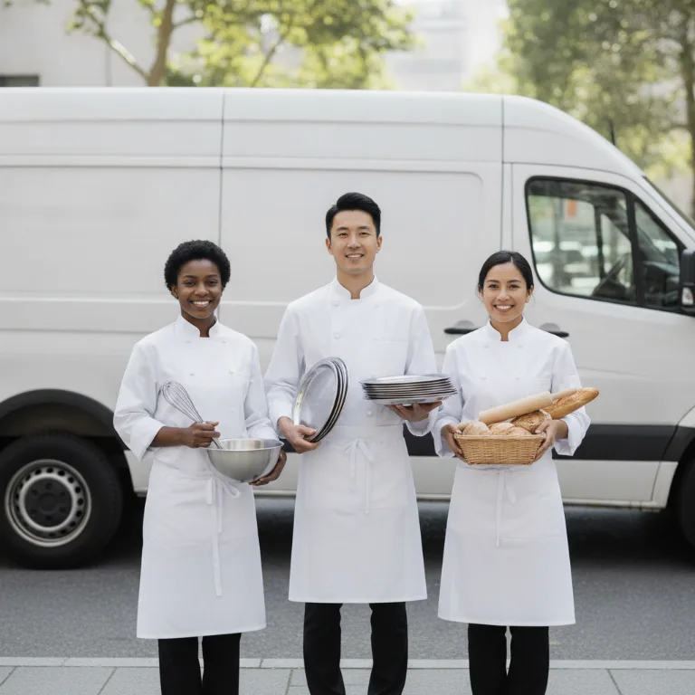 Catering team in Velsen-Zuid